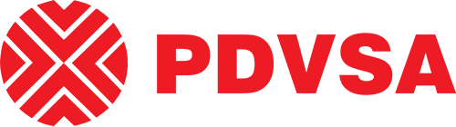 PDVSA logo with a transparent background
